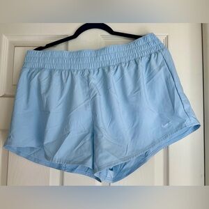 Nike Light Blue Athletic Shorts
